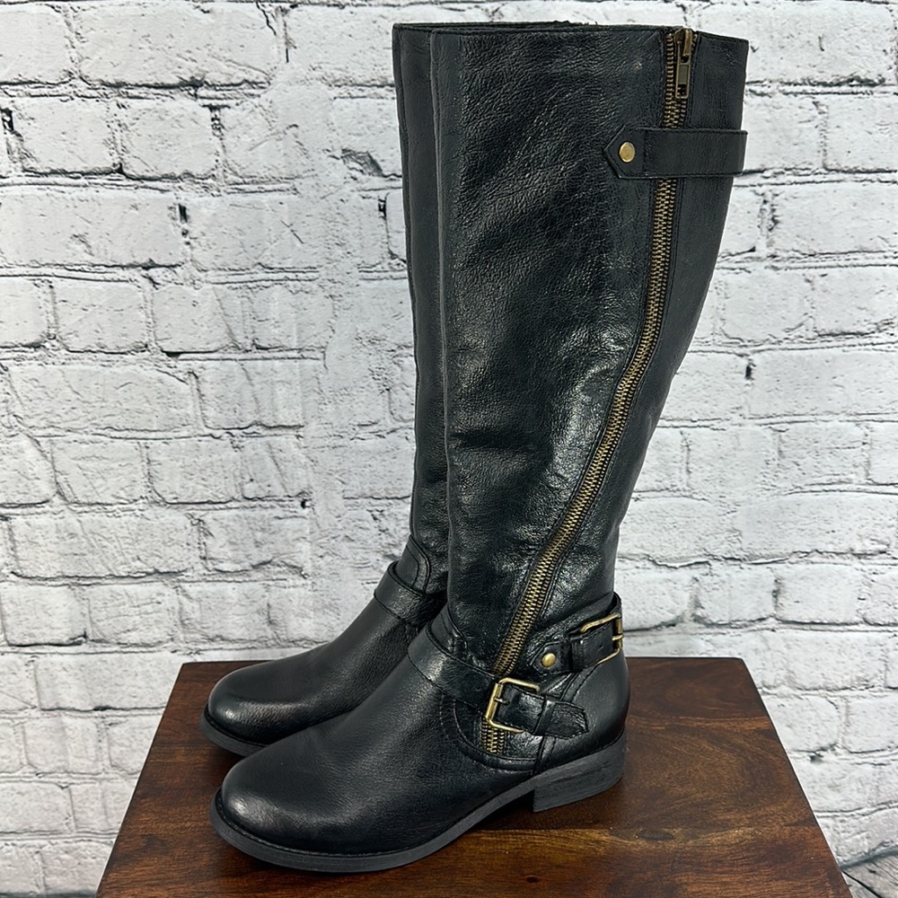 Steve Madden Synicle Tall "Buttery" Leather Boots… - image 4